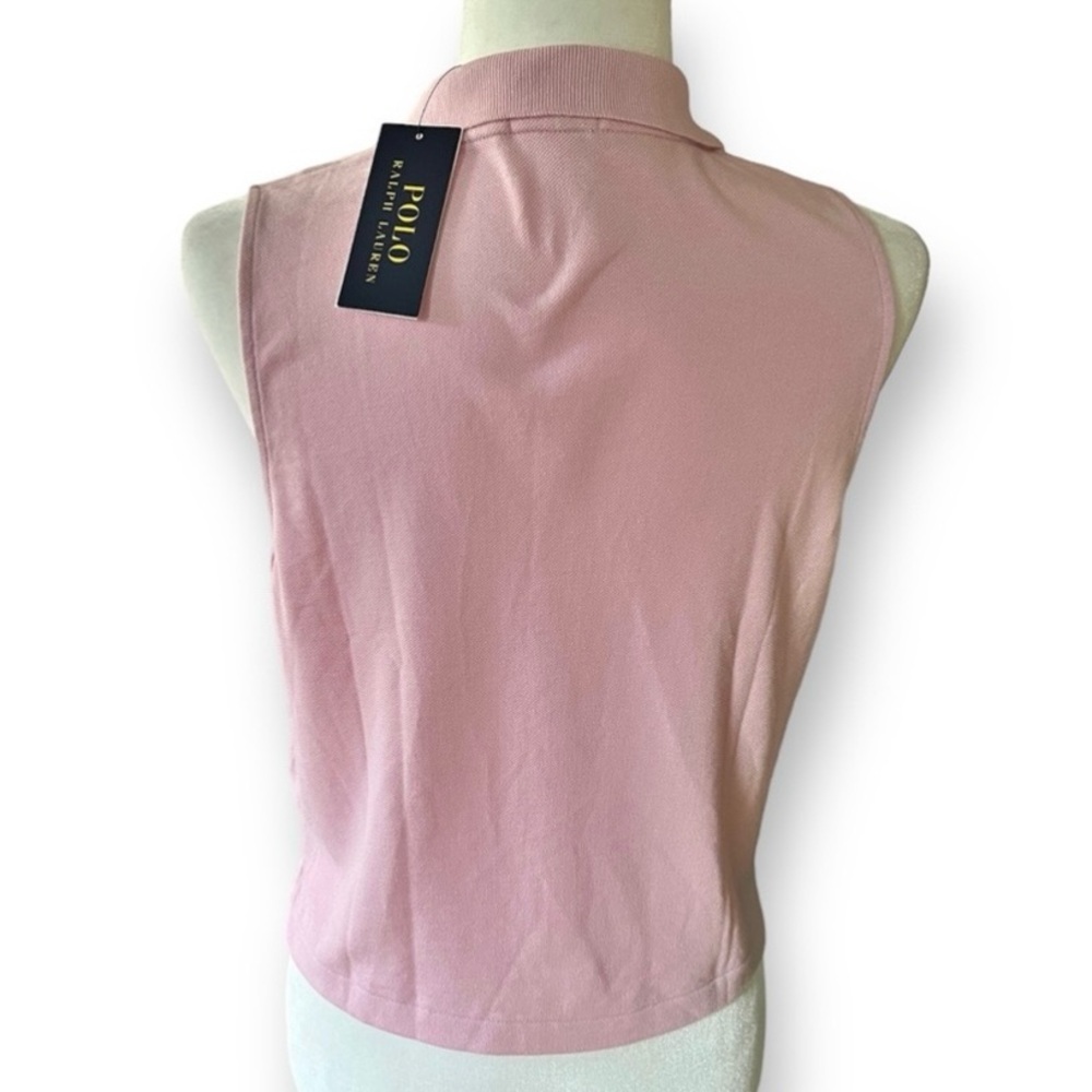 Polo Ralph Lauren Sleeveless Polo – Pink – Size Large – NWT - Picture 10 of 14
